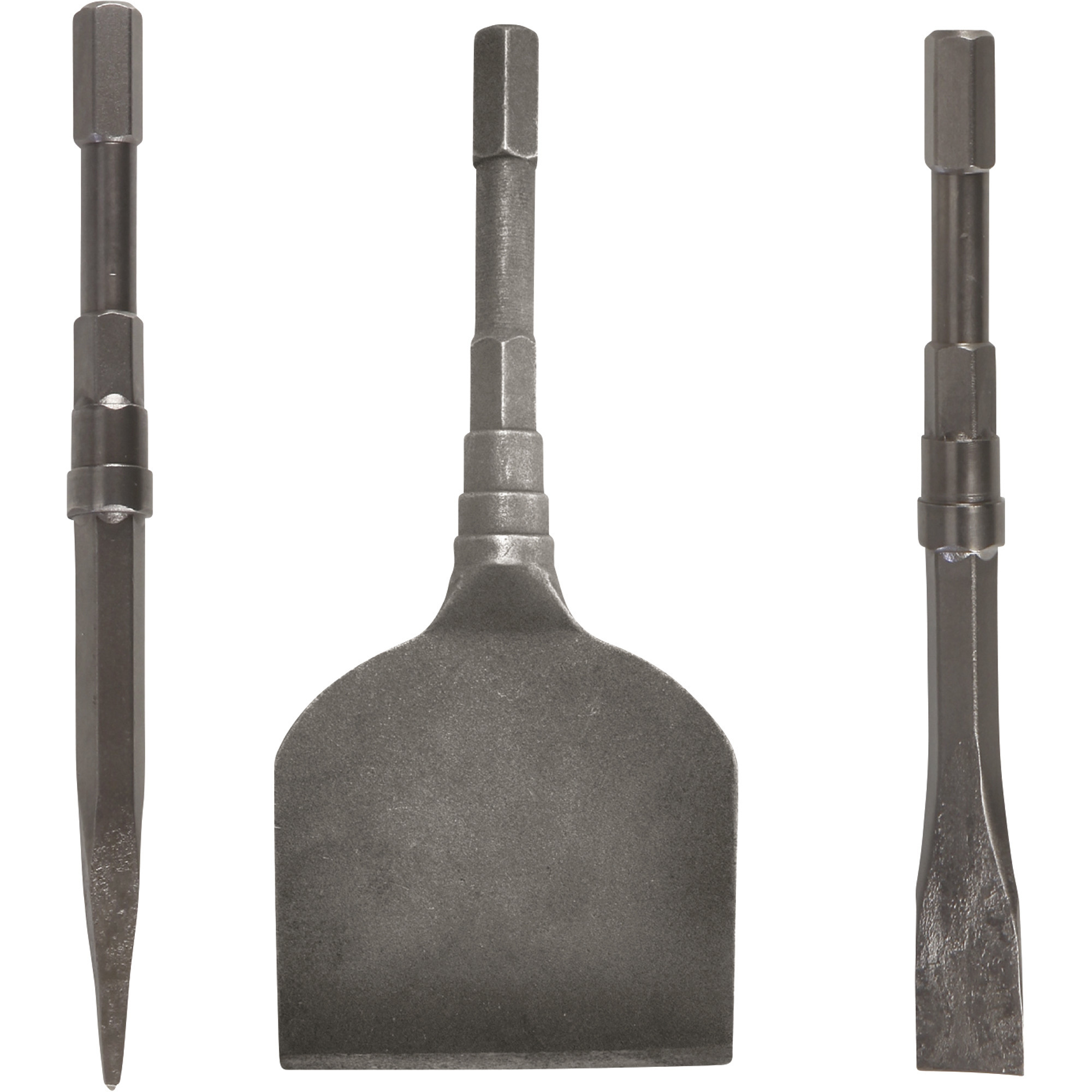 Ironton 3-Pc. Air Chisel Set